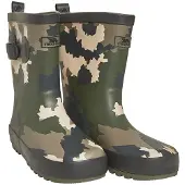 Trespass Bottes en Caoutchouc Puddle Printed Enfants Vert