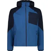 CMP Man Jacket Fix Hood Bluestone 54