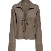 ONLY Cardigan 'ONLAGNETE' moka