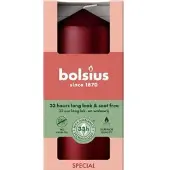 Bolsius Stumpenkerze 120/58 Metallic Red