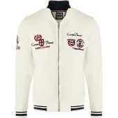 Carisma Veste de survêtement rouge / noir / blanc