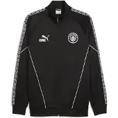 Puma Veste de sport 'Manchester City KING Anthem' noir / blanc