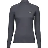 POC Layer Merino Mock Neck Jersey, sous-vêtement haut, femme, gris foncé
