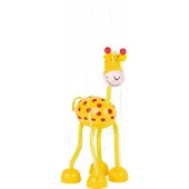 Goki Marionette Giraffe Toy