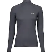 POC Layer Merino Mock Neck Jersey, sous-vêtement haut, femme, gris foncé