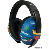 Banz Casque pour bébés et enfants jusqu'à 3 ans - Protection auditive - Bleu