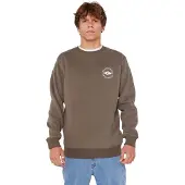 Rip Curl Staple Crew Sweatshirt Marron M Homme