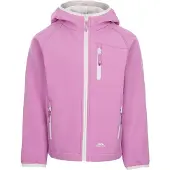 Trespass Kian Softshell Jacket Violet 5-6 Years Filles