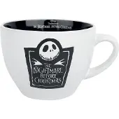 The Nightmare Before Christmas Mug Disney de - Tasse pour Cappucino - pour Indifférent - noir/blanc - Taille Standard