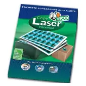 Tico LP4W-10537 Etichette Senza Margini, 105 x 37, Bianco, 100 Pezzi