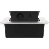 Livolo  | Argent | 2 | Poussière de socket pop-up | Construit -in | France |