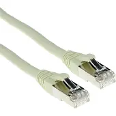 ACT FB7405, 5 m, Cat6a, S/FTP (S-STP), RJ-45, RJ-45, Blanc