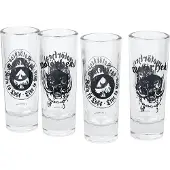Vuxen Lot de verres à shots de - Logo - pour Indifférent - transparent - Taille Standard