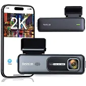 AZDome Dashcam + résolution 2K + design compact + grand-angle 140° + mode nuit