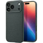 Spigen Coque Liquid Air Apple iPhone 17 Pro - Abyss Green