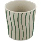 Koziol Gobelet Connect S Monstera 190 ml, 4 pièces, Beige/Vert, Verres, Vert
