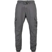 Urban Classics Pantalon cargo gris foncé