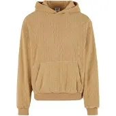 Urban Classics Sweat à Capuche Jaquard Velvet