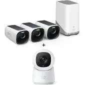 Eufy EufyCam 3 Lot de 3 + HomeBase 3