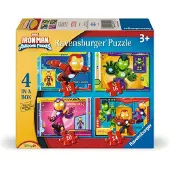 Ravensburger Puzzles « Iron Man et ses amis fantastiques » – 4 puzzles