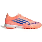 Adidas Homme F50 League TF Crampons de football synthétique Beam Orange/Lucid Blue/Cloud White