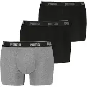 Puma Everyday Basics Boxers 3 Units Gris 2XL Homme