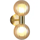 Searchlight Applique murale Luminsphere Double Or