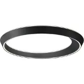 Lodes Tidal Plafonnier Matt Black | 2700 K | Ø 75 cm