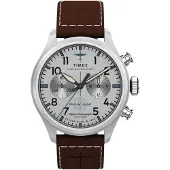 Timex Montre à affichage analogique 'x Pan Am Waterbury Ace Chronograph' marron