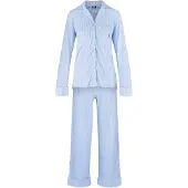Ralph Lauren Pyjama bleu clair / blanc