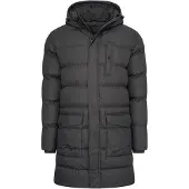 Cappuccino Italia Long Puffer Jacket Noir - Grand S