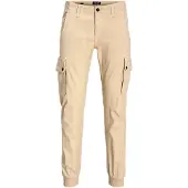 Jack & Jones Pantalon cargo 'JWHPAUL JJWARNER' beige