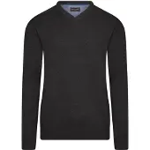 Cappuccino Italia - Pull Salerno Pullover pour homme - Gris - Taille XL