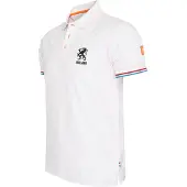 Cappuccino Italia Dutch Lion Polo EK2024 Blanc - Grand XXL