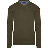 Cappuccino Italia - Pull Salerno Pullover pour homme - Vert - Taille XXL