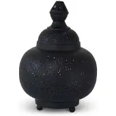 Safaary Lampe à poser orientale Wasima Black Gold Ø 23 x 31cm