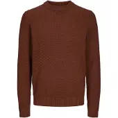 Jack & Jones Pull-over 'JOREATON' marron