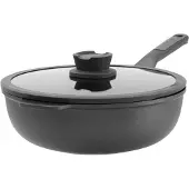 Berghoff Wok Anti-Adhésif avec Couvercle BergHOFF Leo Line 28cm