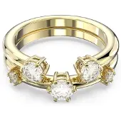 Swarovski Bague or / blanc