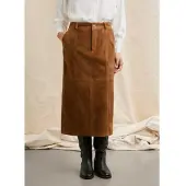 Pepe Jeans pour femme. PL9011888 Jupe Rina marron (M), Casuel, Cuir