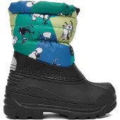 Reima Bottes de neige 'Moomin Nefar' bleu / vert / noir / blanc