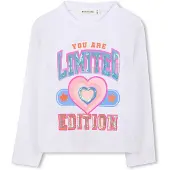 Billieblush U21415 T-shirt Blanc 10 Years Filles