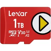 Lexar Microsdxc Play Uhs-i 1tb V30 Memory Card Rouge