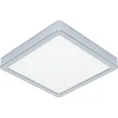 Eglo Lumière de plafond chromée Fueva 6 LED - 22x22 cm