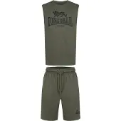 Lonsdale Allanton Tracksuit Vert XL Homme