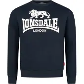 Lonsdale Sweat-shirt 'Go Sport' bleu marine / blanc