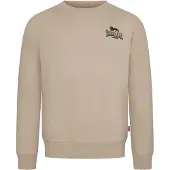 Lonsdale Sweat-shirt 'Lympstone' sable / noir