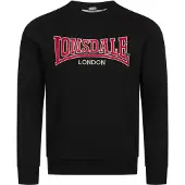 Lonsdale Sweat-shirt 'Berger LP181' rouge / noir / blanc