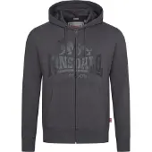Lonsdale Veste de survêtement 'Krafty' anthracite / noir