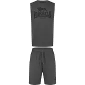Lonsdale Survêtement 'Allanton' anthracite / noir